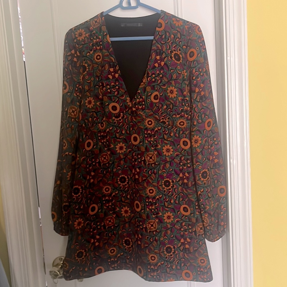 Tunic Shirt or Short Dress FALL COLORS